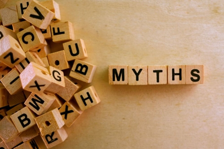 blocks spelling myths